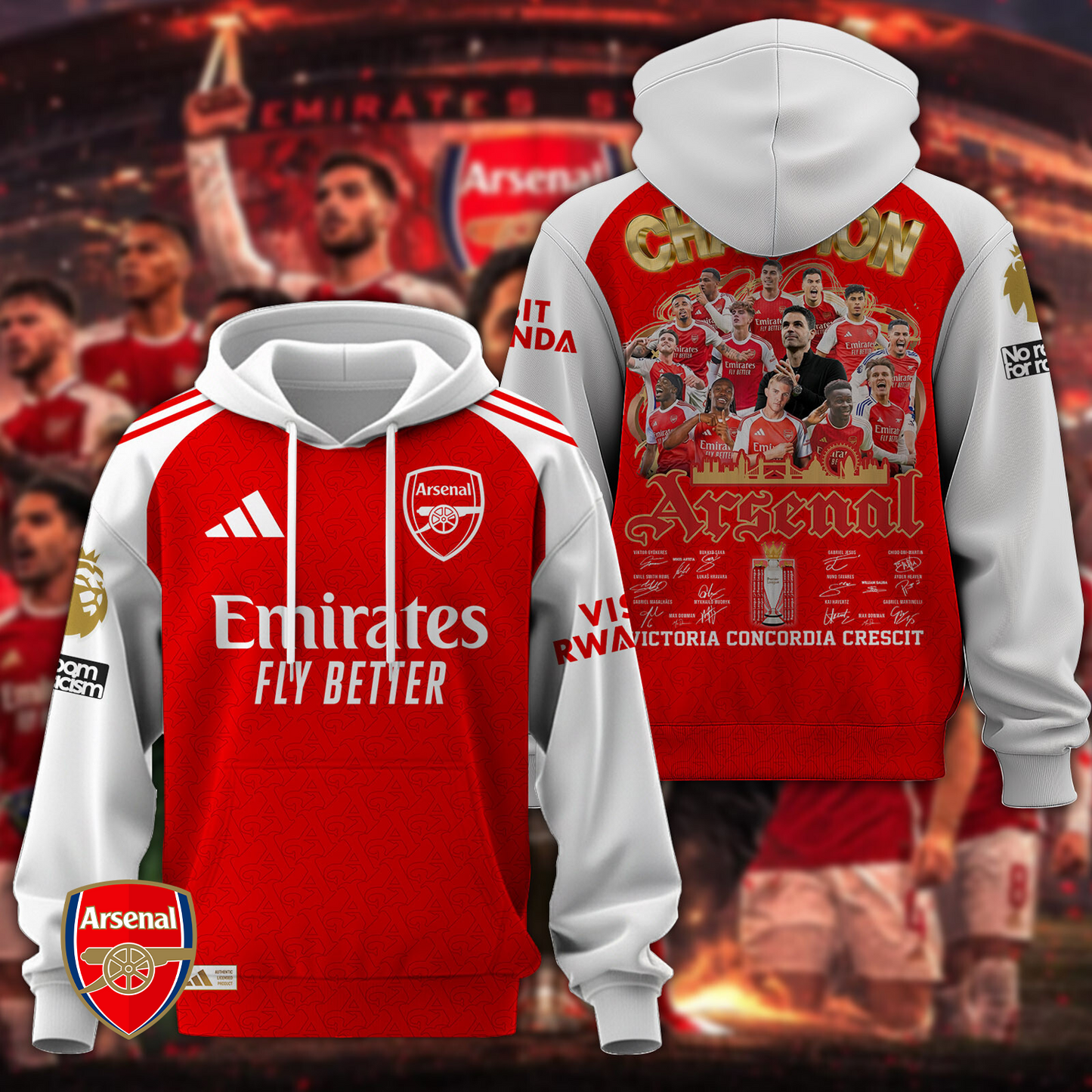 ARS x EPL Champions 3D Aparael V19 DATND TANTD 200526