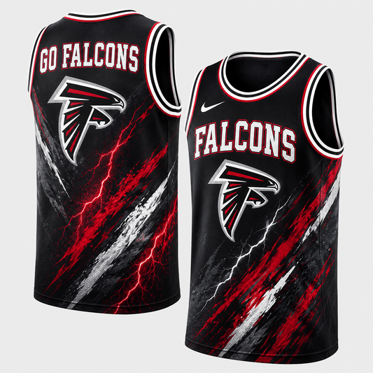 ATL Premium NFL Abstract Scratch Sports Tank Top 1306