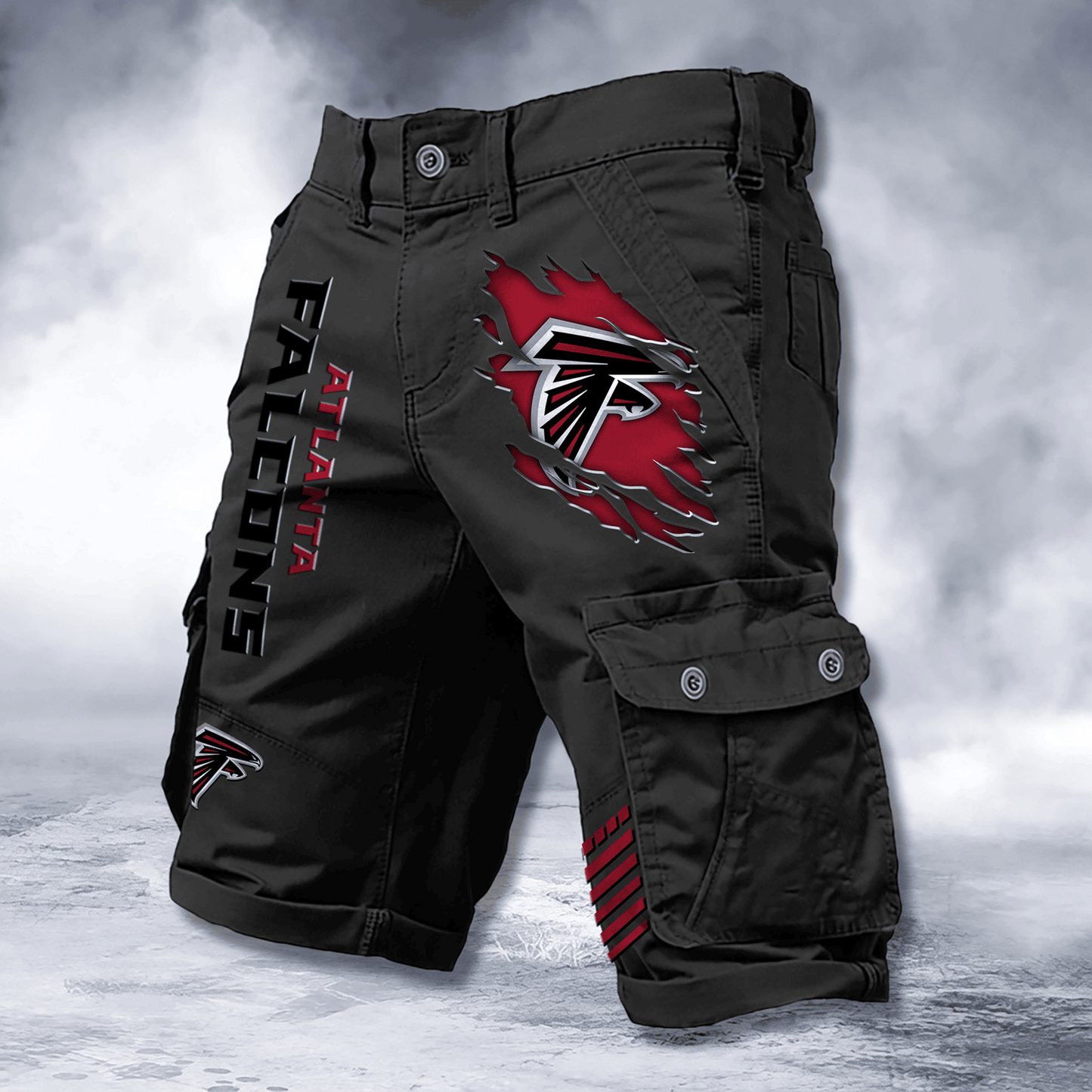 ATL x NFL Cotton Cargo Shorts DATND TANTD 2705