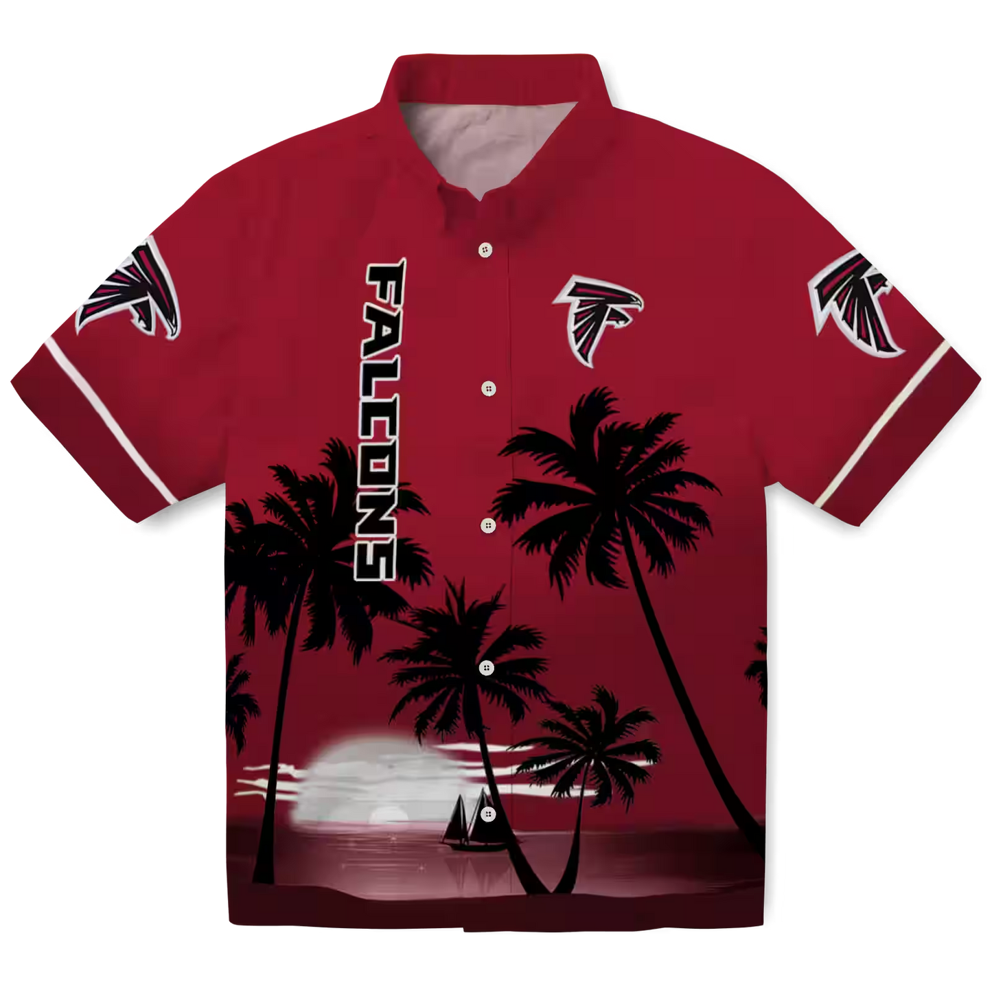 ATL x NFL Hawaiian Shirt – Beach Sunset DATND TANTD 270526