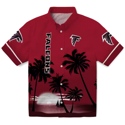 ATL x NFL Hawaiian Shirt – Beach Sunset DATND TANTD 270526