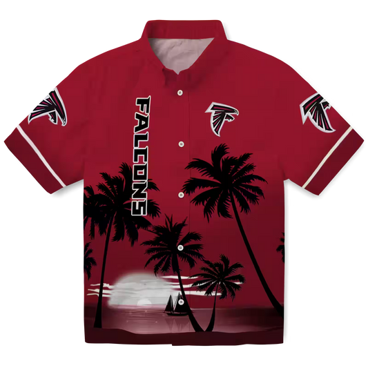 ATL x NFL Hawaiian Shirt – Beach Sunset DATND TANTD 270526