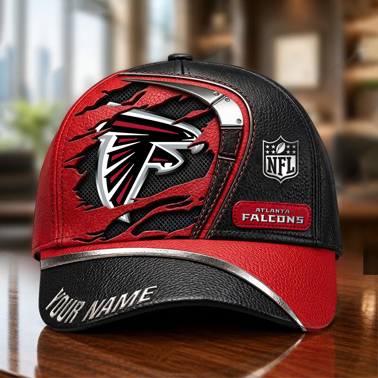ATL x NFL Premium Multicolor 3D Cap 200626