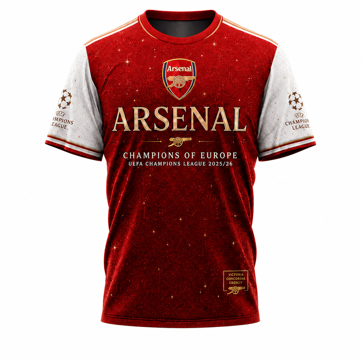 Ars Premium UEFA Champions League 202526 3D Shirt DatND DVT