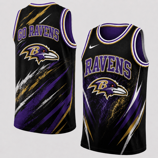 BAL Premium NFL Abstract Scratch Sports Tank Top 1306
