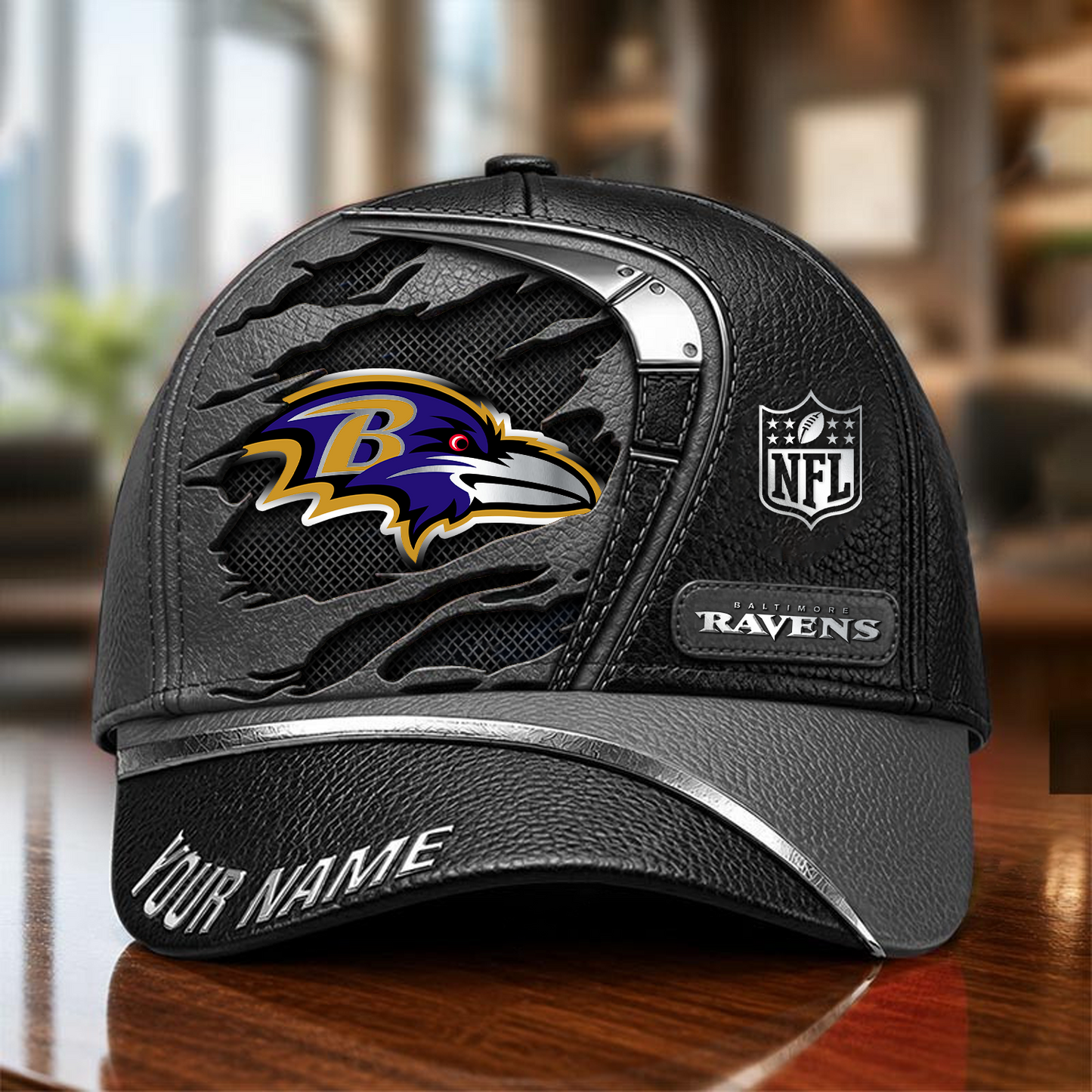 BAL x NFL Premium Multicolor 3D Cap 200626
