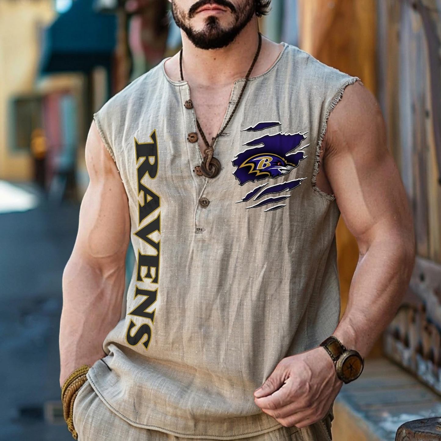 BAL x NFL Tank Tops 2805 DatND DVT