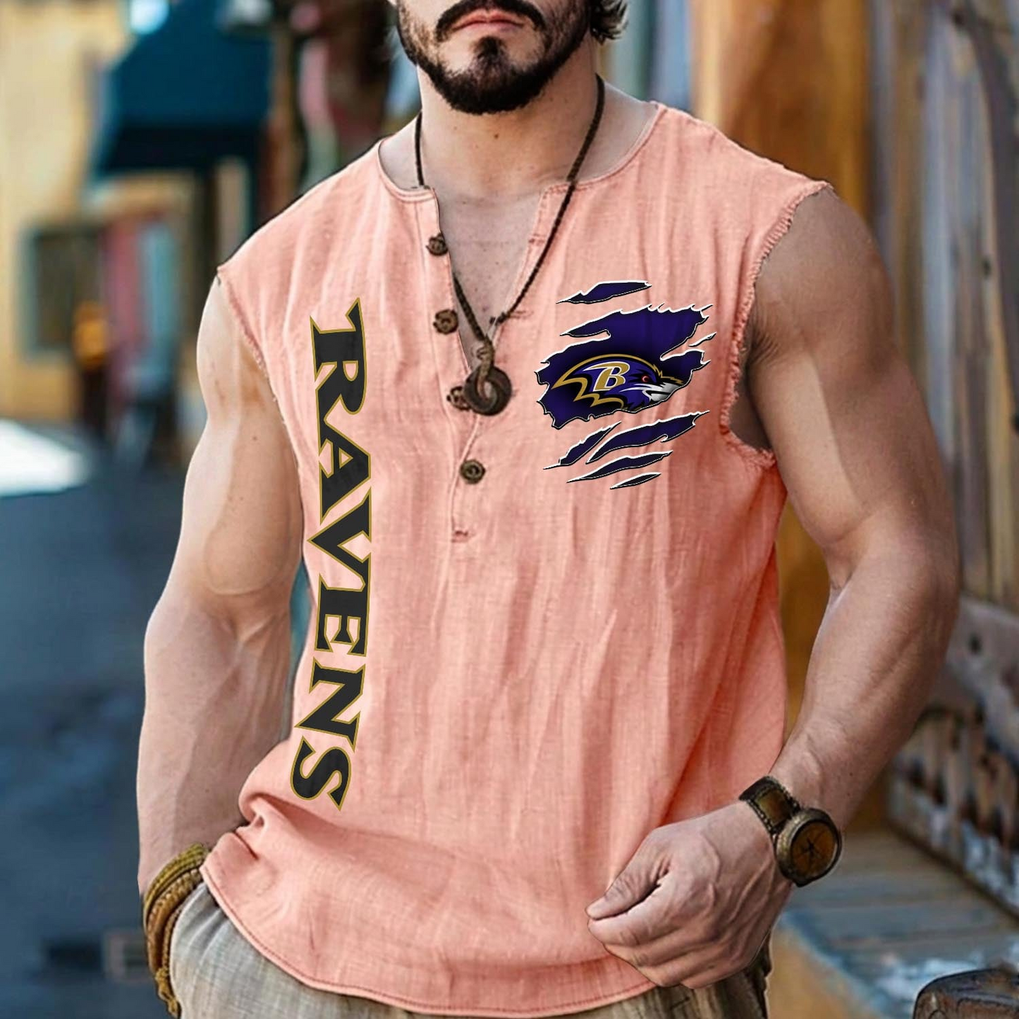 BAL x NFL Tank Tops 2805 DatND DVT