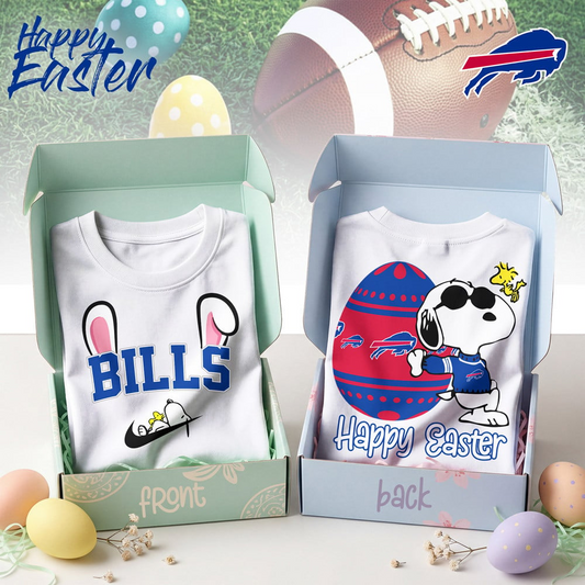 BB Premium NFL Happy Snoopy Easter T-shirt DDT NTL