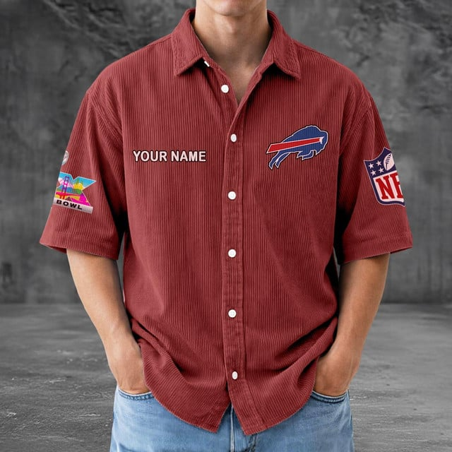 BB x NFL Men Seersucker Button Shirt DDT NTL