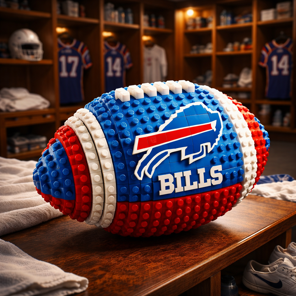 NFL Team Building Block Football Set DDT 190326 CTND