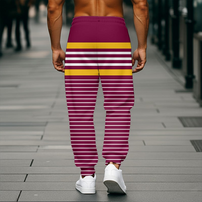 BB x NRL Casual Long Pants Custom Name Gift For Fan DDT 190326 NTL