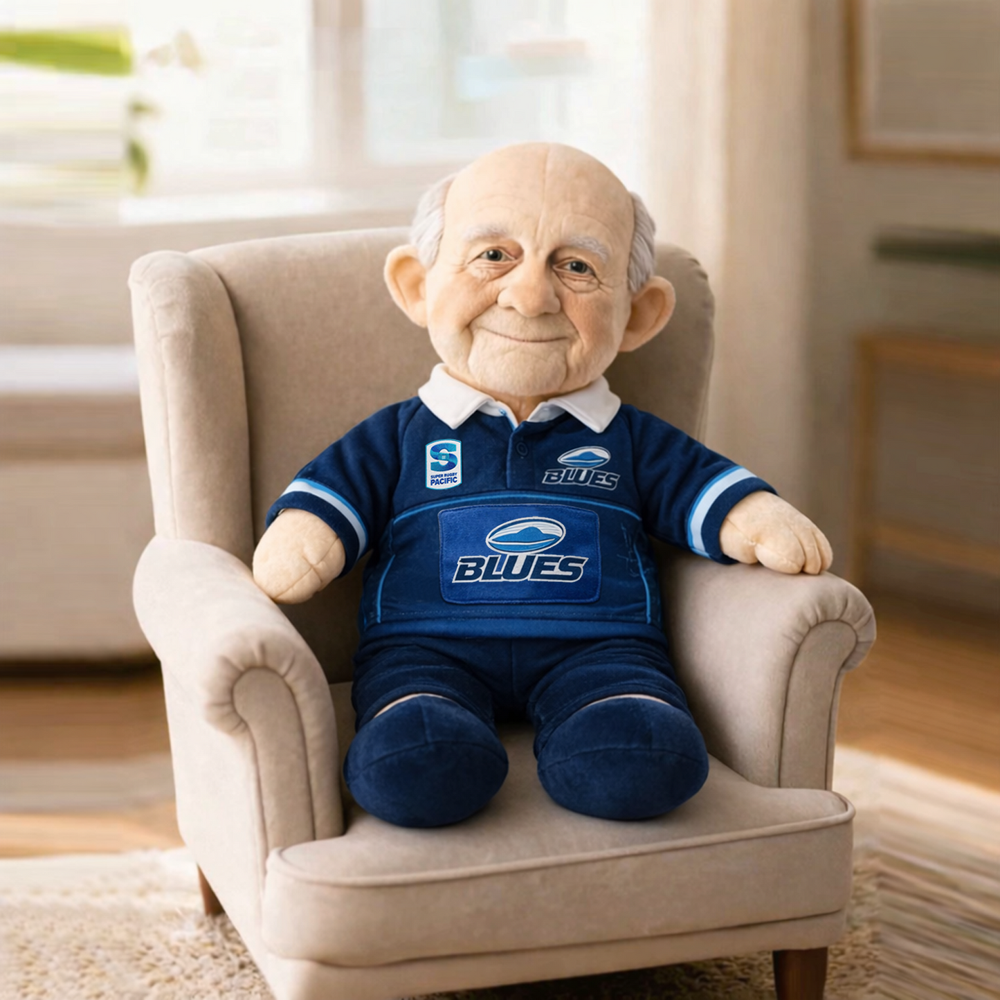 BLU x SPR Grandpa Plush Mascot 2603 DatND DVT