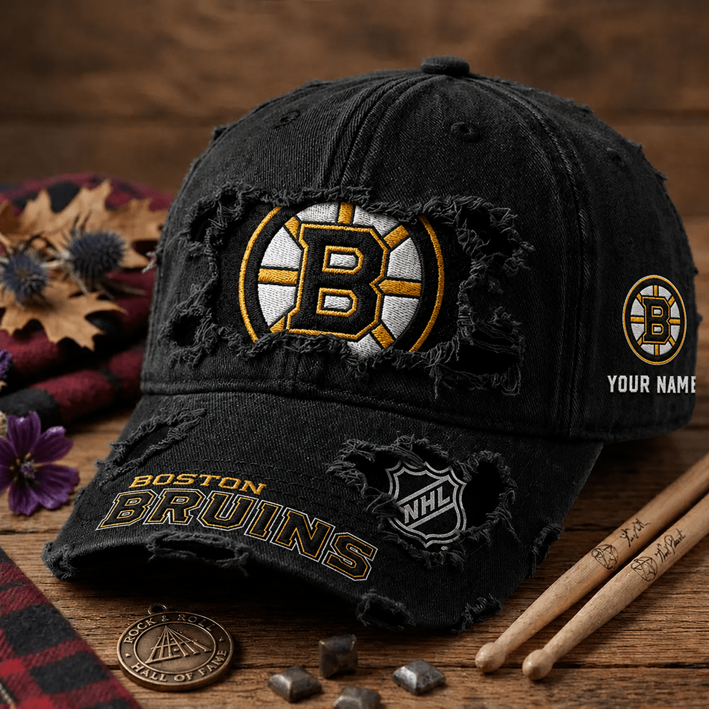 BOS x NHL Denim Washed Cap New Style DATND TANTD 290526