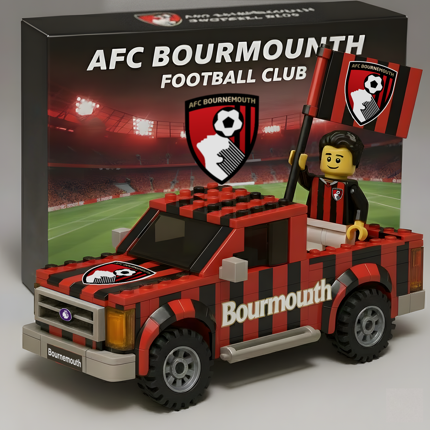 BOU x EPL Building Blocks Truck Toy Set 0212 DatND DVT