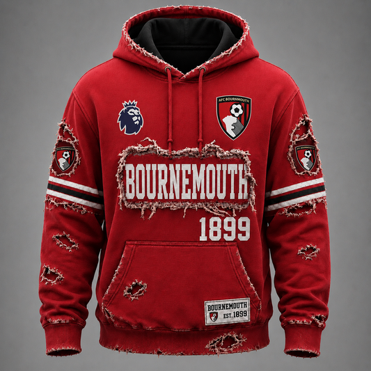 BOU x EPL Distressed Premium Hoodie 1106