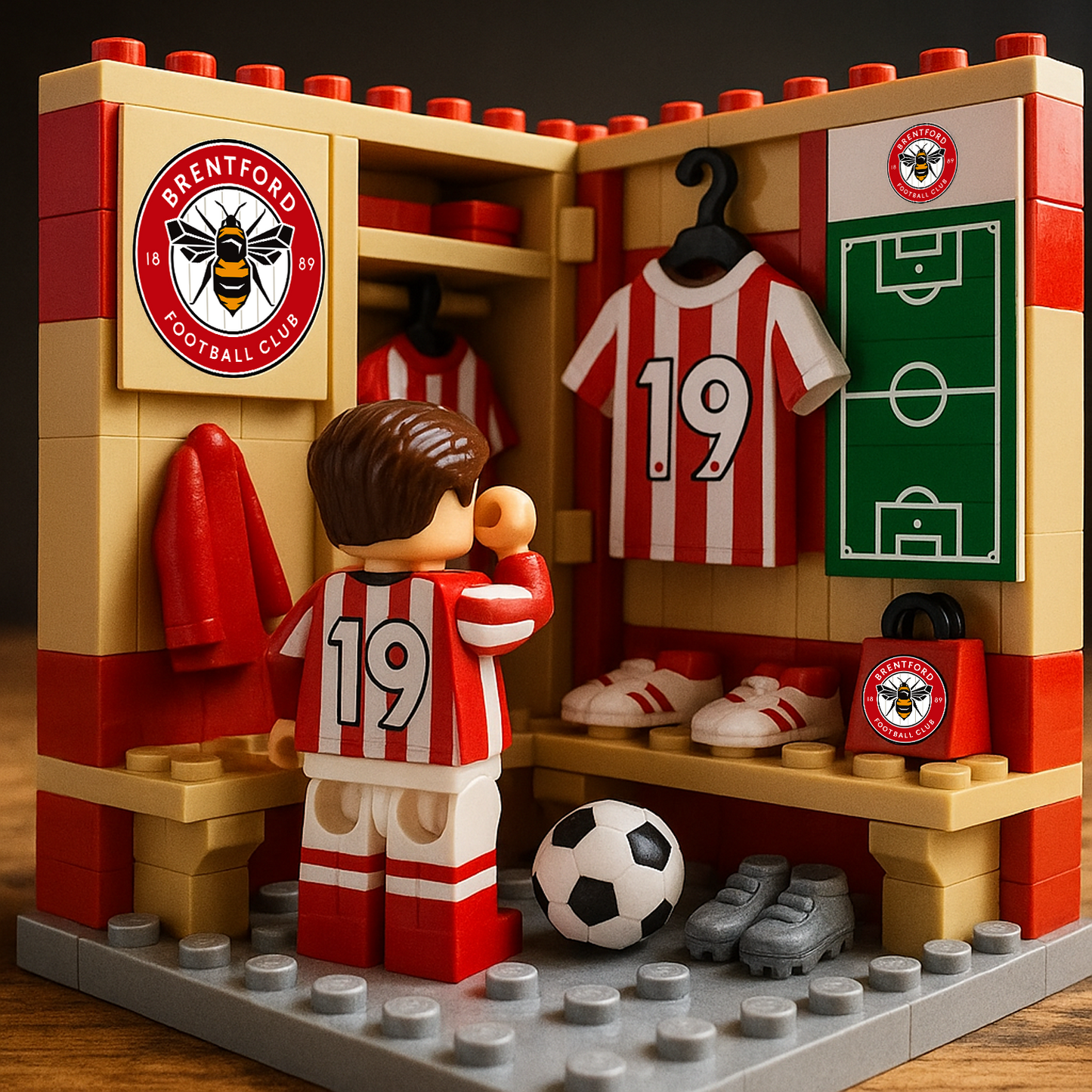 BRE x EPL Football Sports Room Block Set 211 DatND DVT
