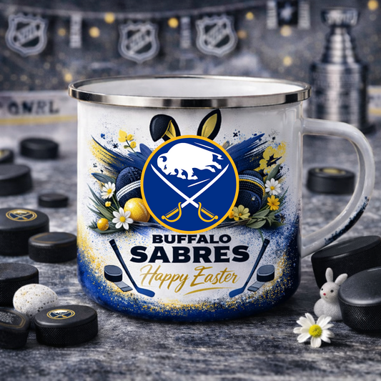 BUF X NHL Easter-themed enamel mug 0703 NAK NHT