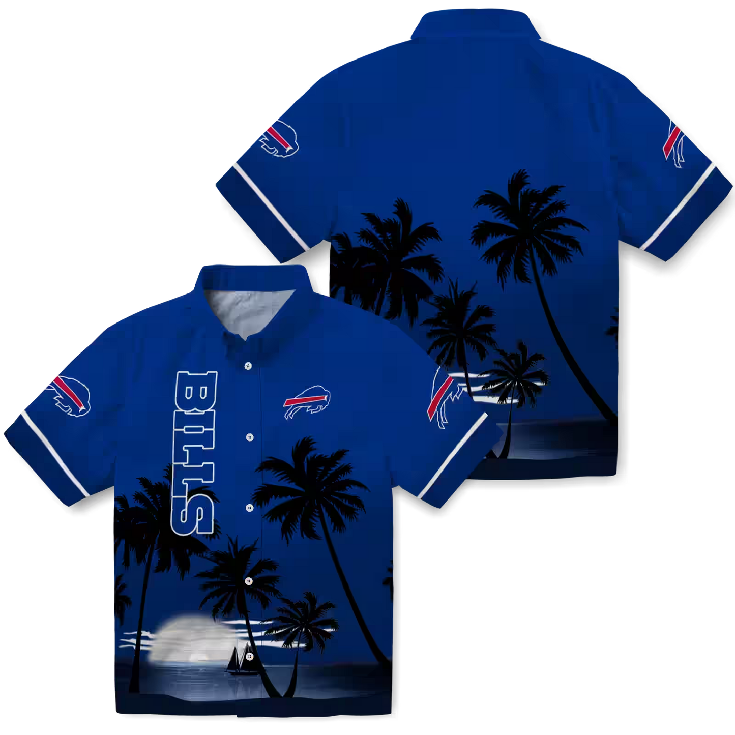 BUF x NFL Hawaiian Shirt – Beach Sunset DATND TANTD 270526