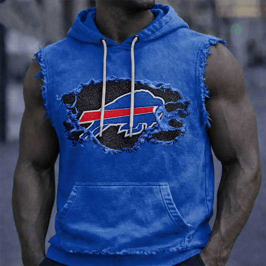 BUF x NFL Men’s Sleeveless Hoodie Tank DATND TANTD 280526