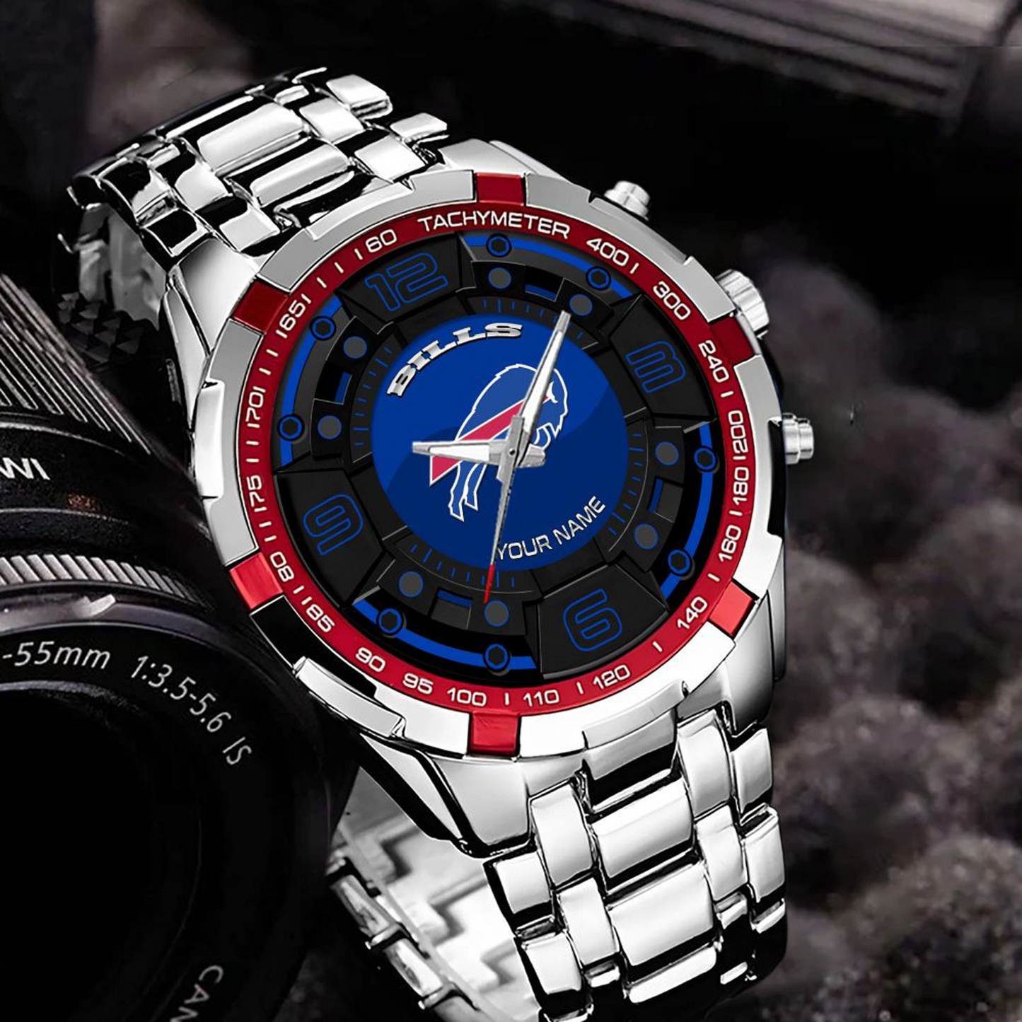 BUF x NFL Stainless Steel Watch DatND DVT