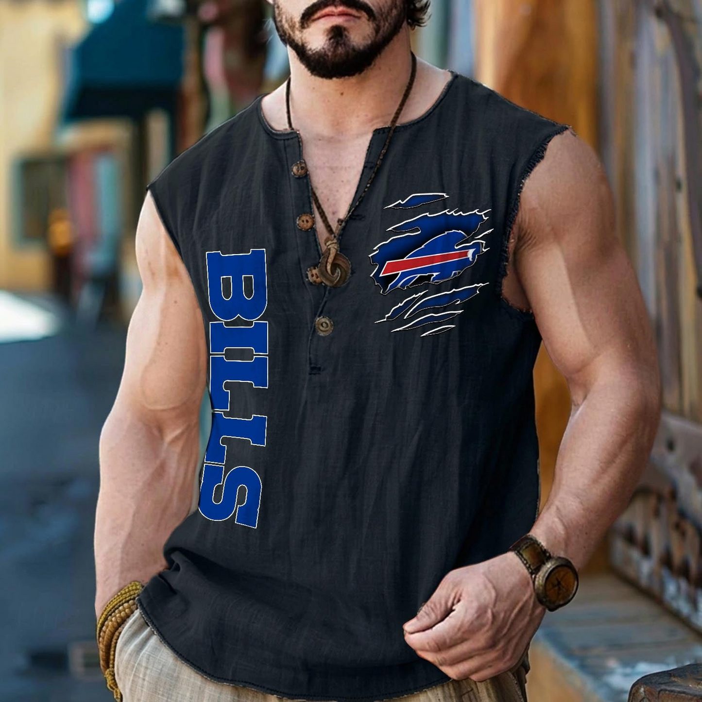 BUF x NFL Tank Tops 2805 DatND DVT
