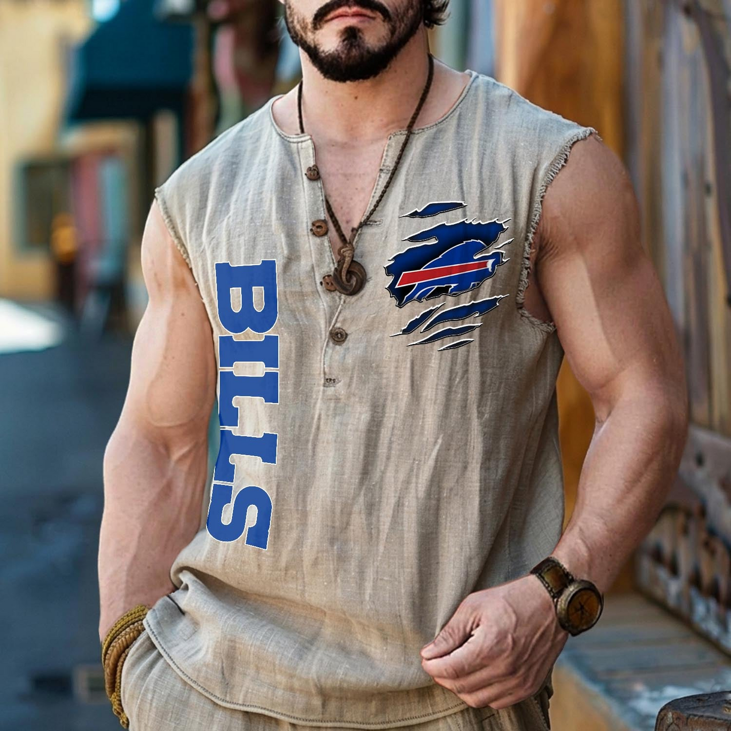 BUF x NFL Tank Tops 2805 DatND DVT