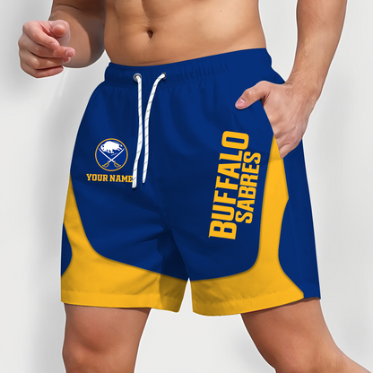 BUF x NHL Team Special Short Pants For Men Custom Name Gifts DATND TANTD 090426