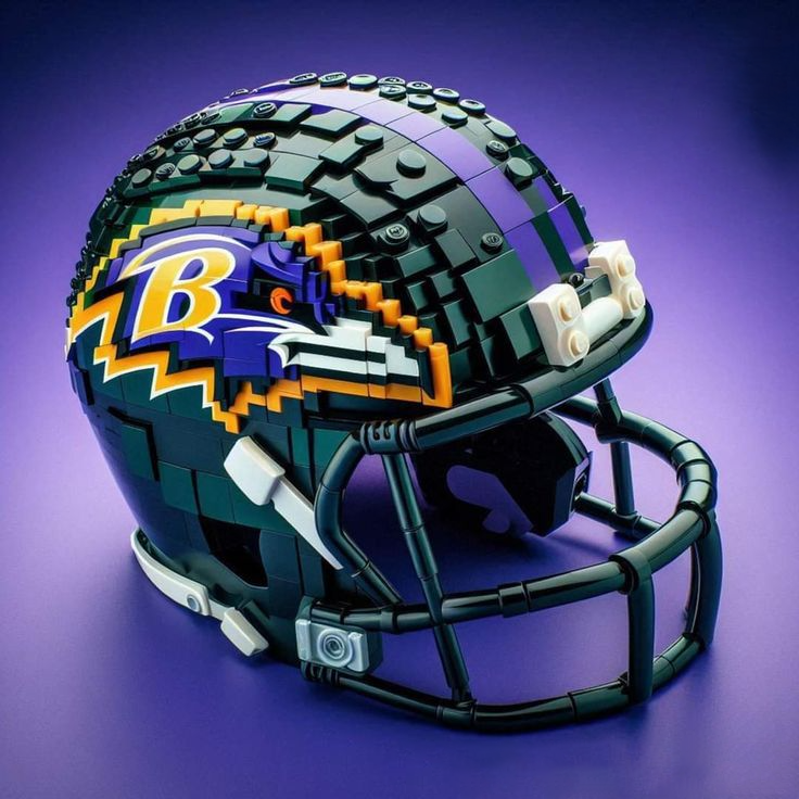 NFL Teams Helmets Armed With LEGO-Like Blocks DDT NTL