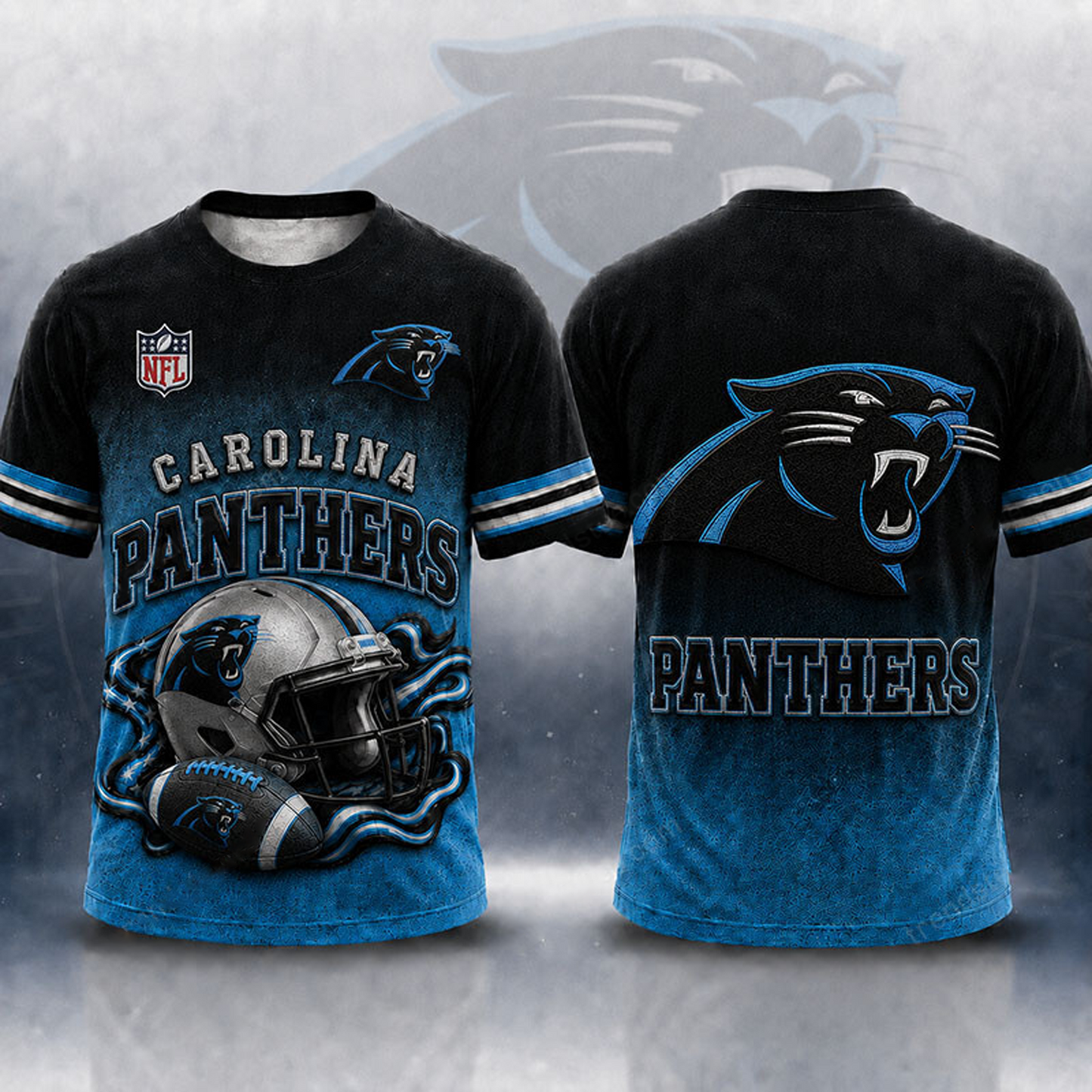 CAR x NFL 3D Shirt 1805 DatND DVT