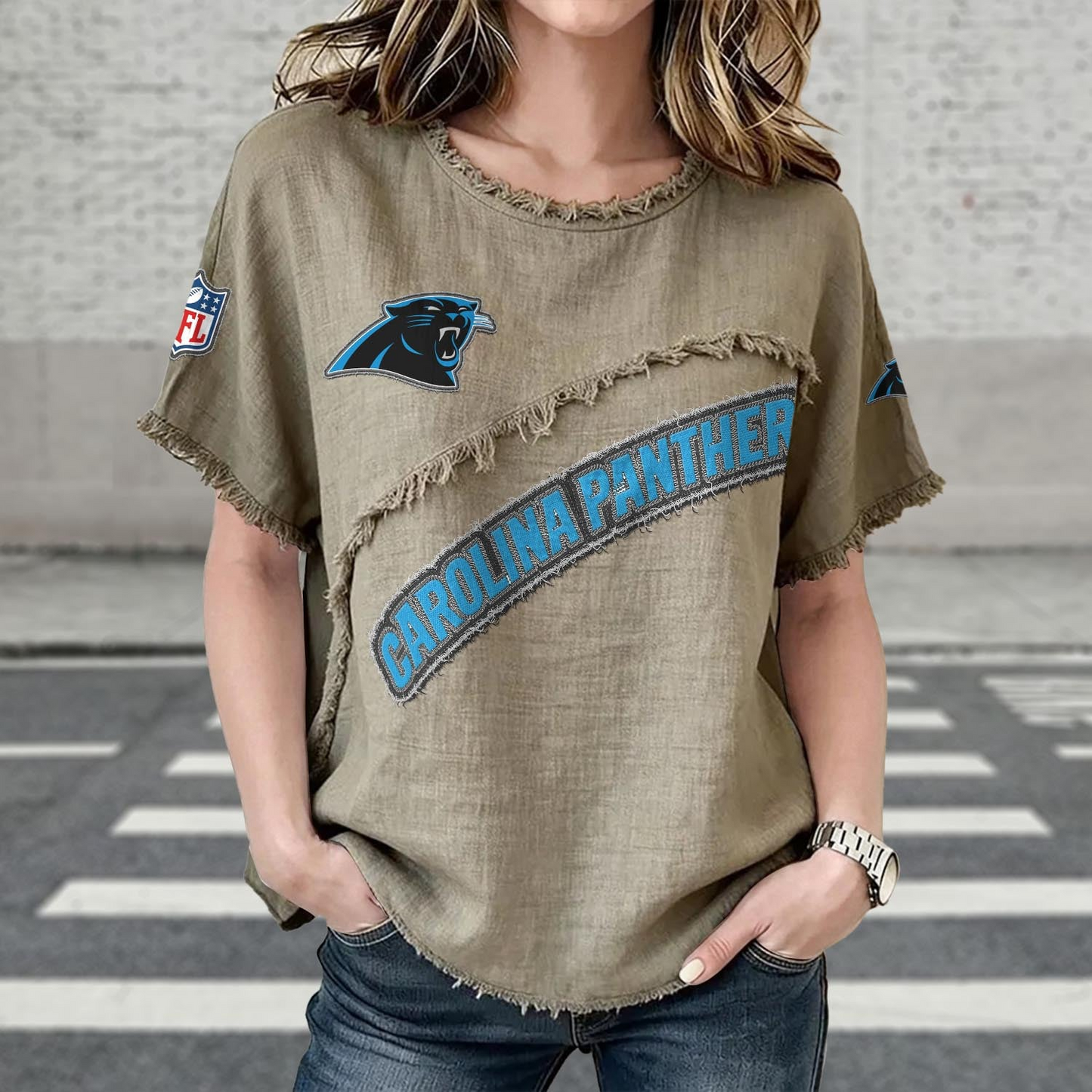 CAR x NFL Women’s Vintage O-Neck 2905 DatND DVT