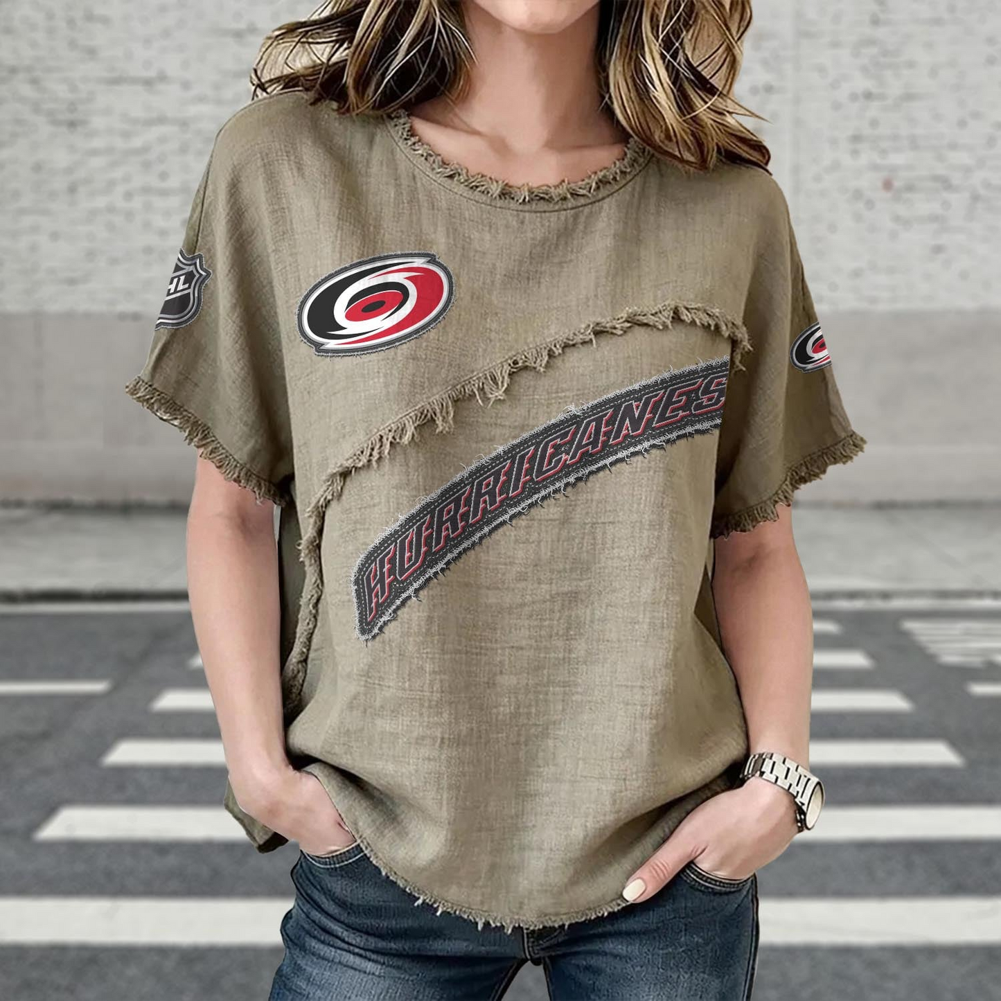CAR x NHL Women’s Vintage O-Neck 2905 DatND DVT