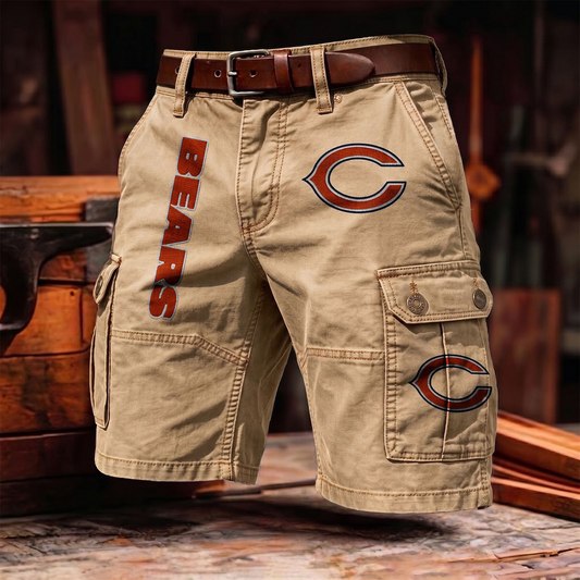 CB x NFL Men's cotton cargo shorts 80526 LBN