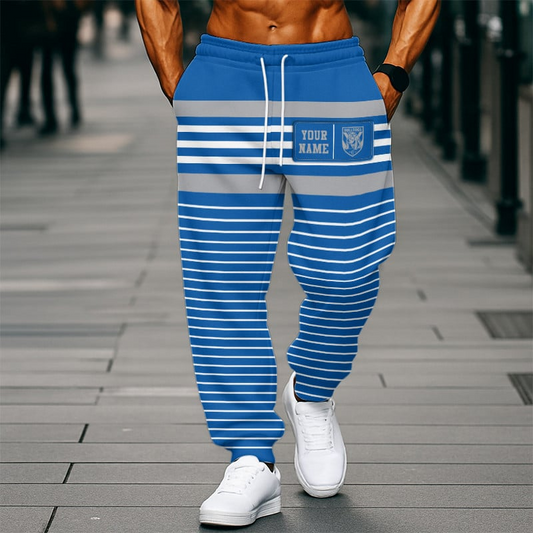 CBB x NRL Casual Long Pants Custom Name Gift For Fan DDT 190326 NTL