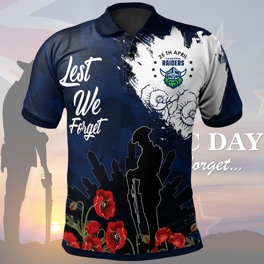 CBR x Anzac Day Polo Shirt DATND TANTD