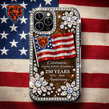 CHI Premium NFL Celebration United States Of America 250 Years Luxury Phone Case DDT CTND