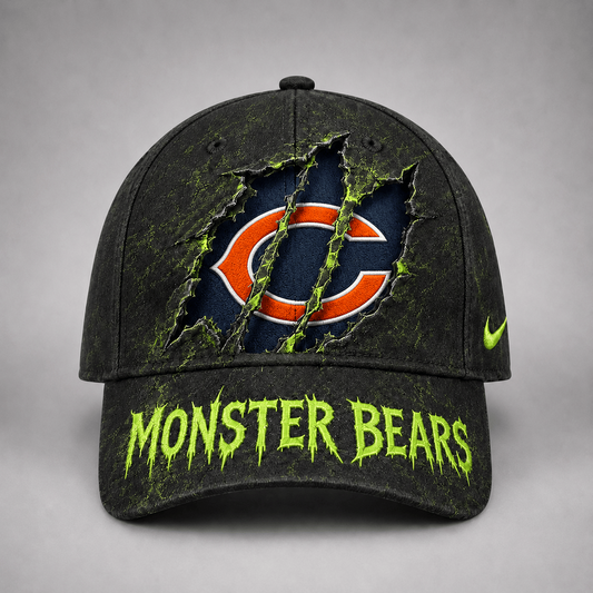 CHI Premium NFL Monster Edition Football Fan Cap 1306