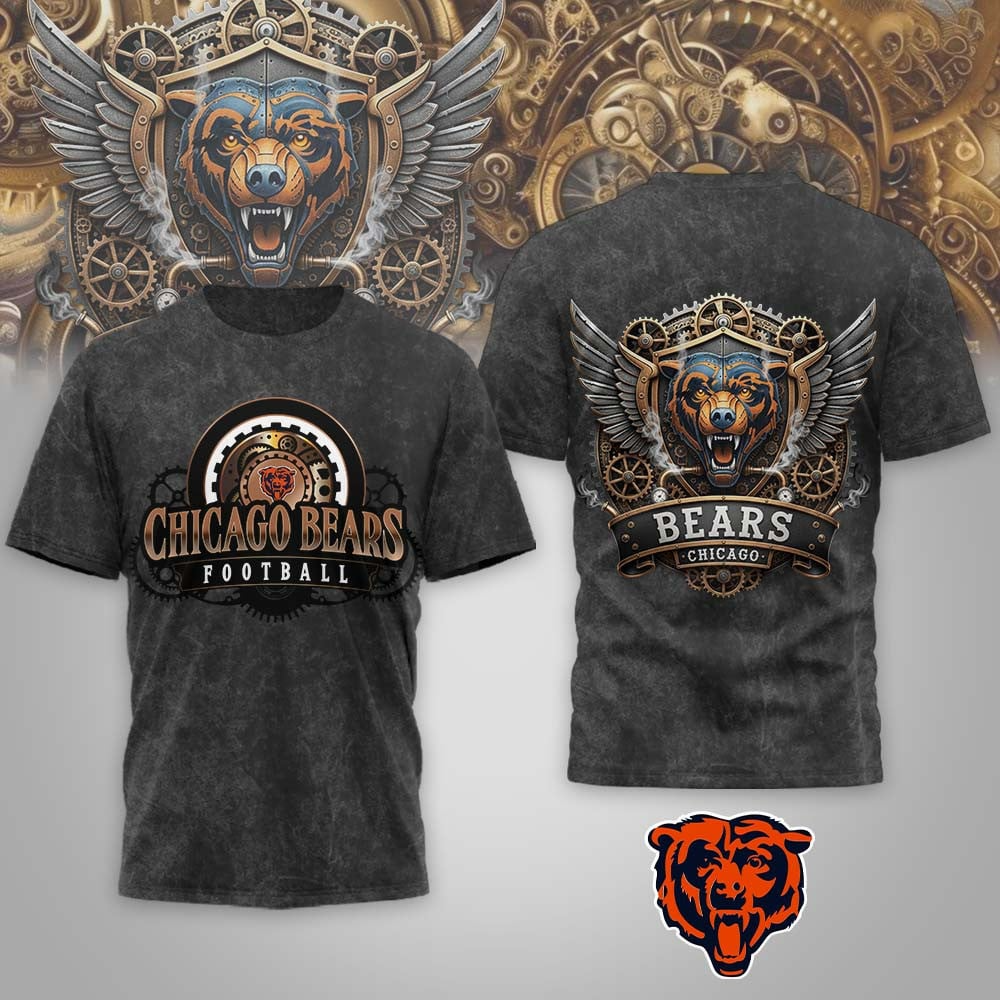 CHI Premium NFL Steampunk T-shirt DDT CTND