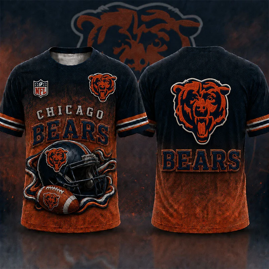 CHI x NFL 3D Shirt 1805 DatND DVT