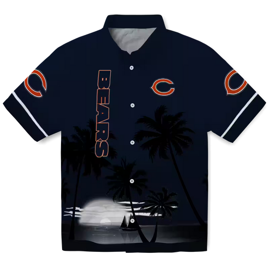CHI x NFL Hawaiian Shirt – Beach Sunset DATND TANTD 270526