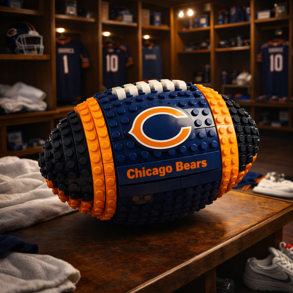 NFL Team Building Block Football Set DDT 190326 CTND