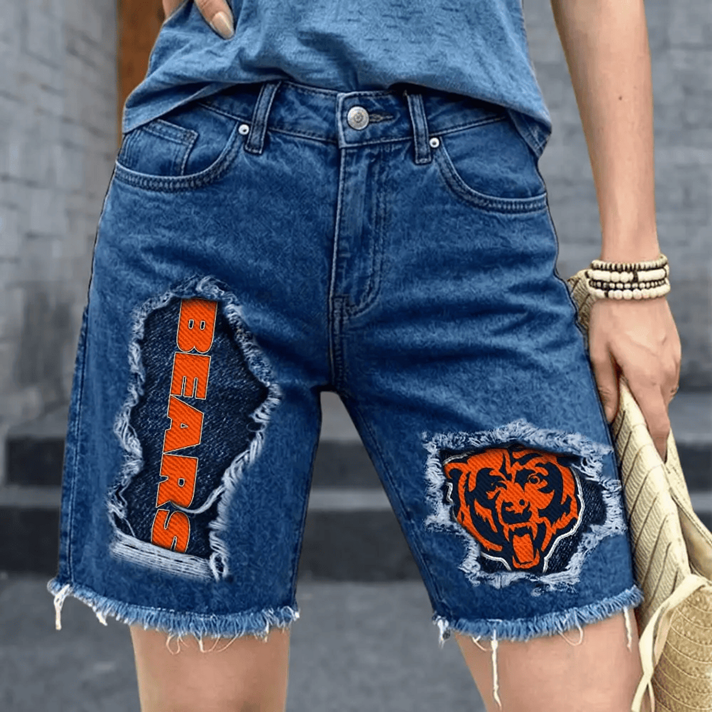 CHI x NFL Women's Jeans V1 DATND TANTD 060626