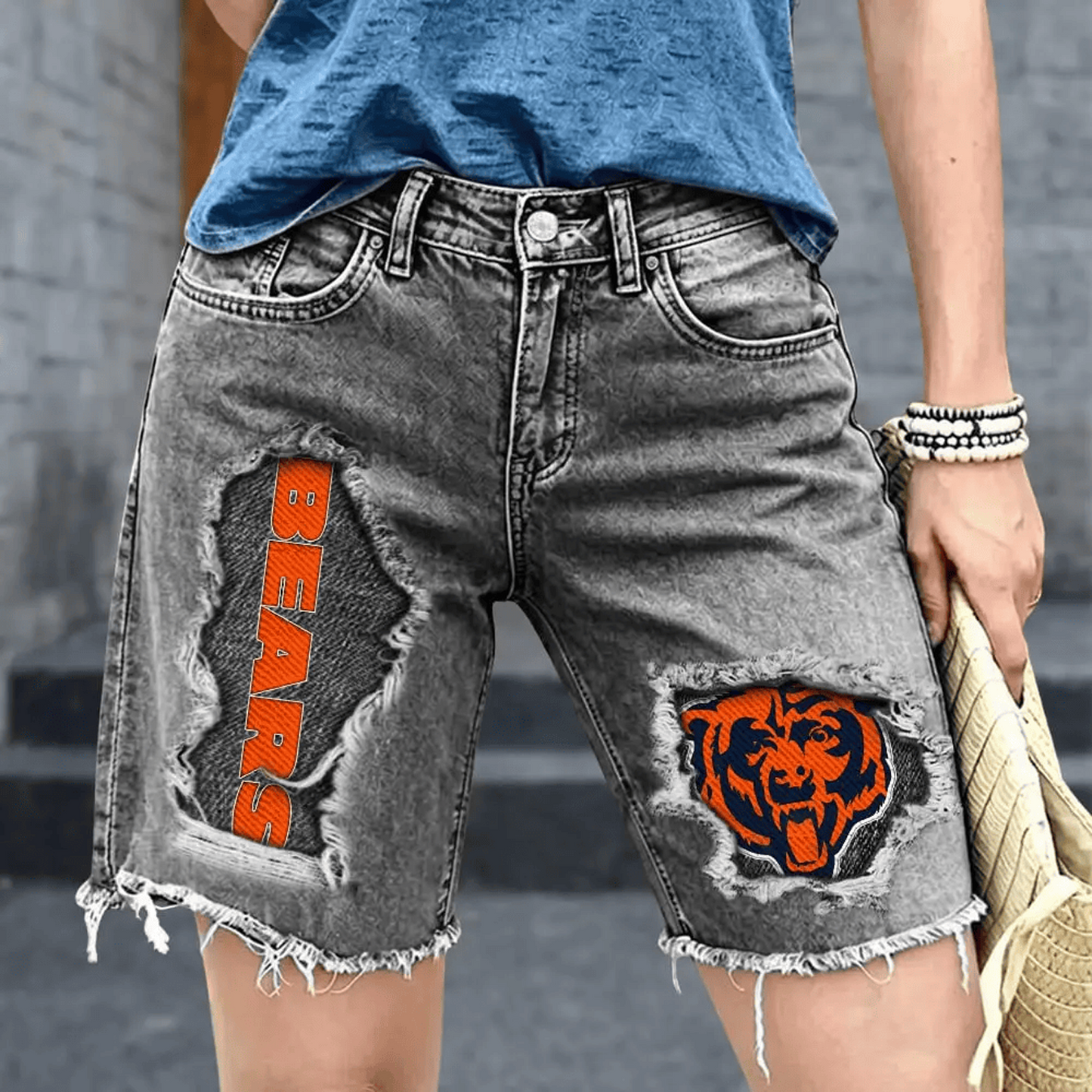 CHI x NFL Women's Jeans V1 DATND TANTD 060626