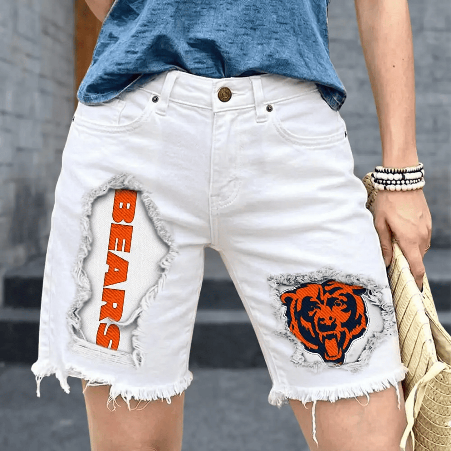 CHI x NFL Women's Jeans V1 DATND TANTD 060626