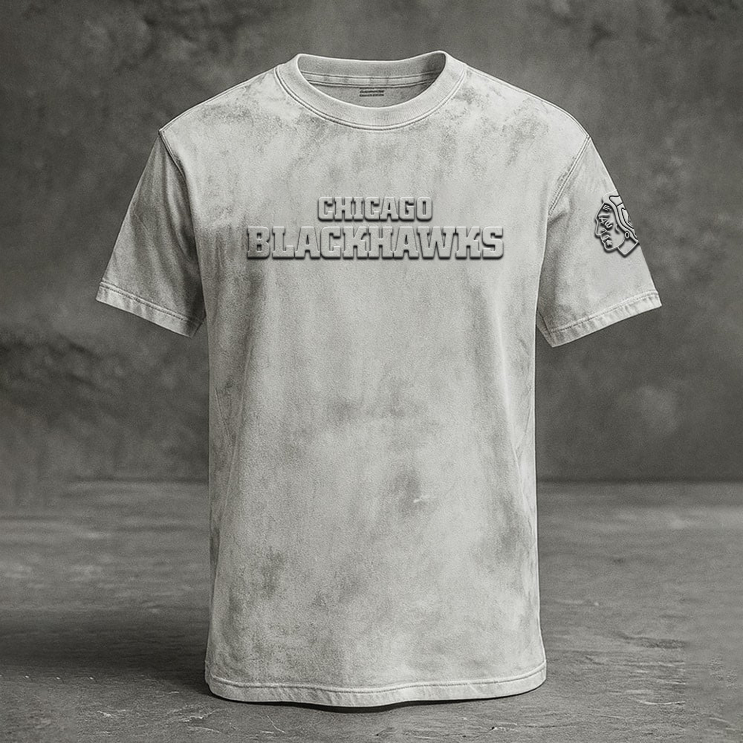 CHI x NHL Embossed Tshirt 0905 DatND DVT