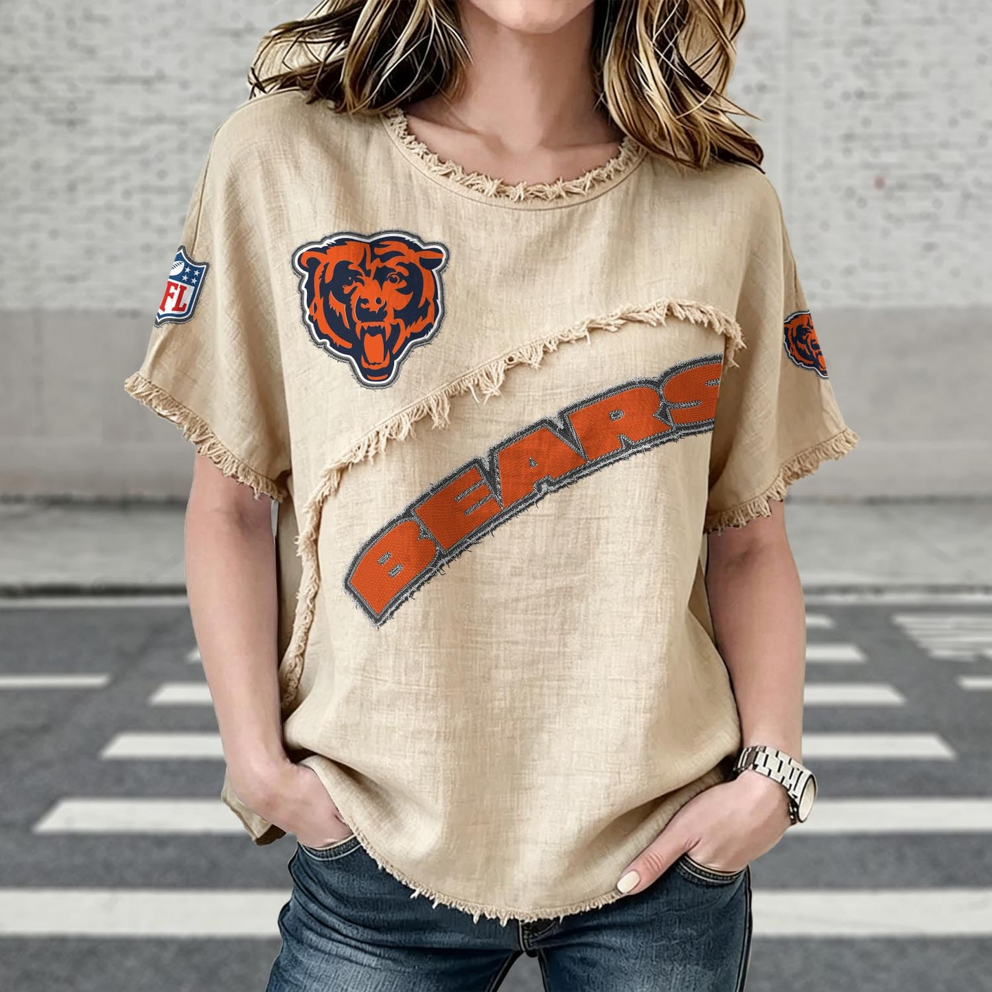 CGI x NFL Women’s Vintage O-Neck 2905 DatND DVT