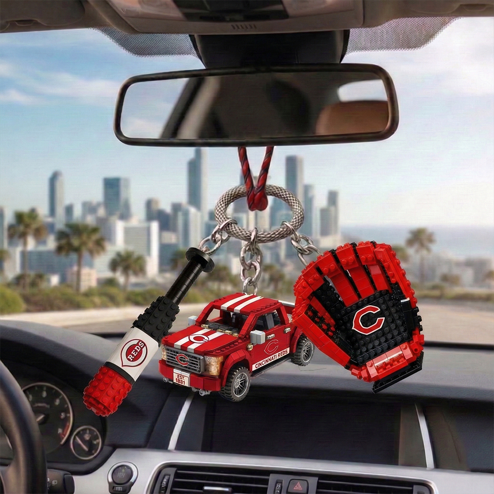 CIN x MLB Lego Car Charm Trio NAK TTT