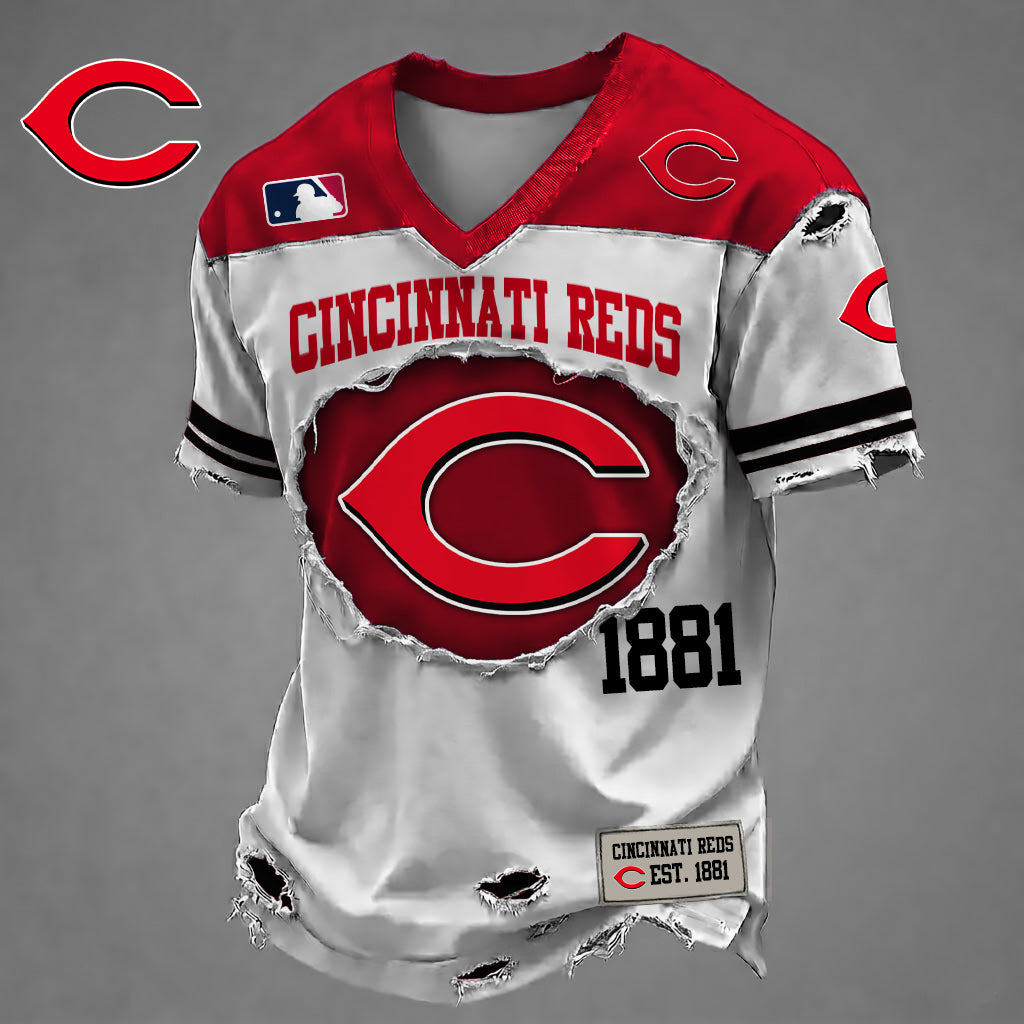 CIN x MLB Luxury Classic T-shirt DDT 150526 TTTZ
