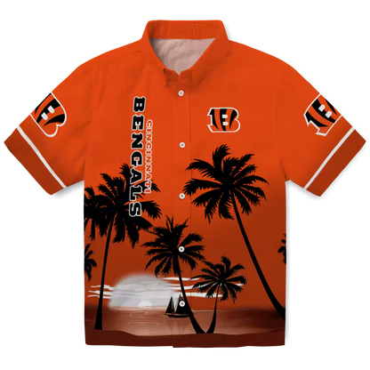 CIN x NFL Hawaiian Shirt – Beach Sunset DATND TANTD 270526