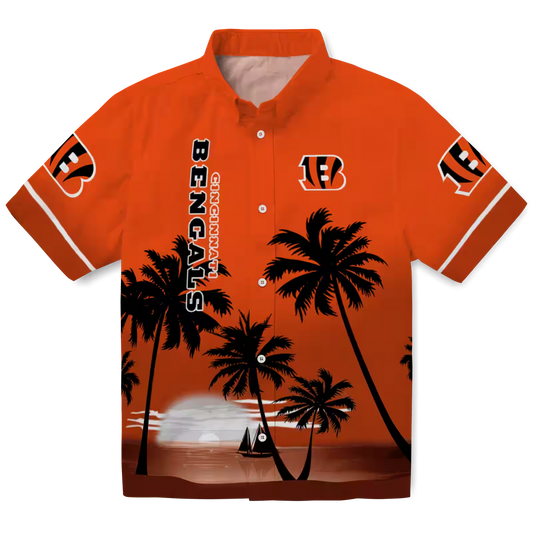 CIN x NFL Hawaiian Shirt – Beach Sunset DATND TANTD 270526